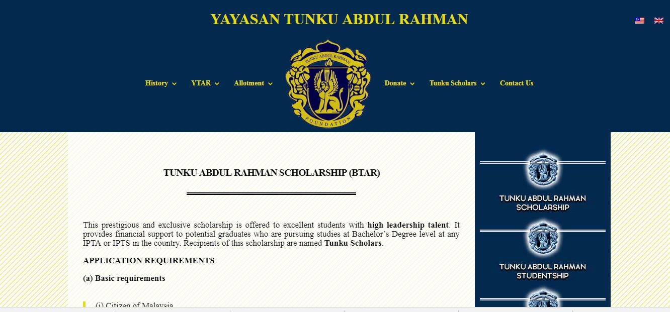 senarai biasiswa untuk ijazah sarjana muda 2017